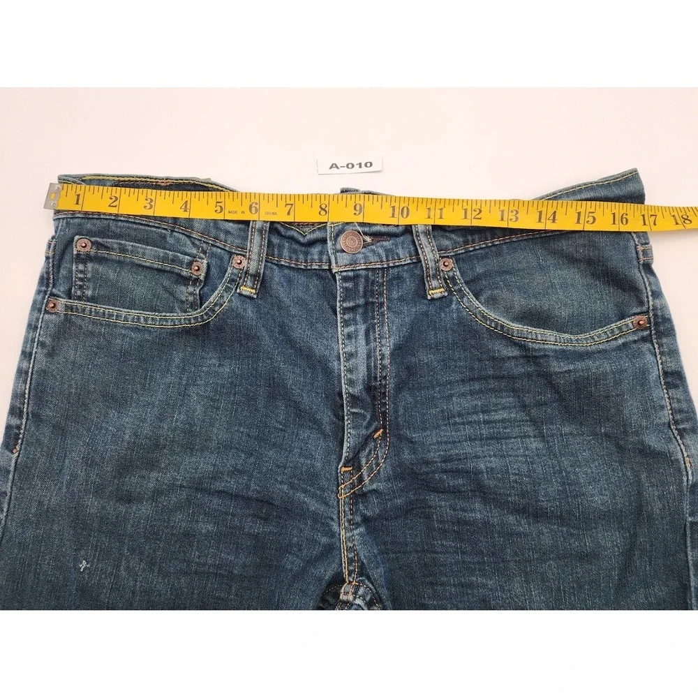 Levi's‎ 511 Jeans Mens 34x30 Blue Slim Fit Dark Wash Denim